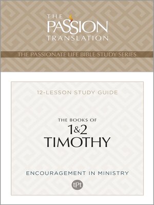 cover image of TPT the Books of 1 & 2  Timothy